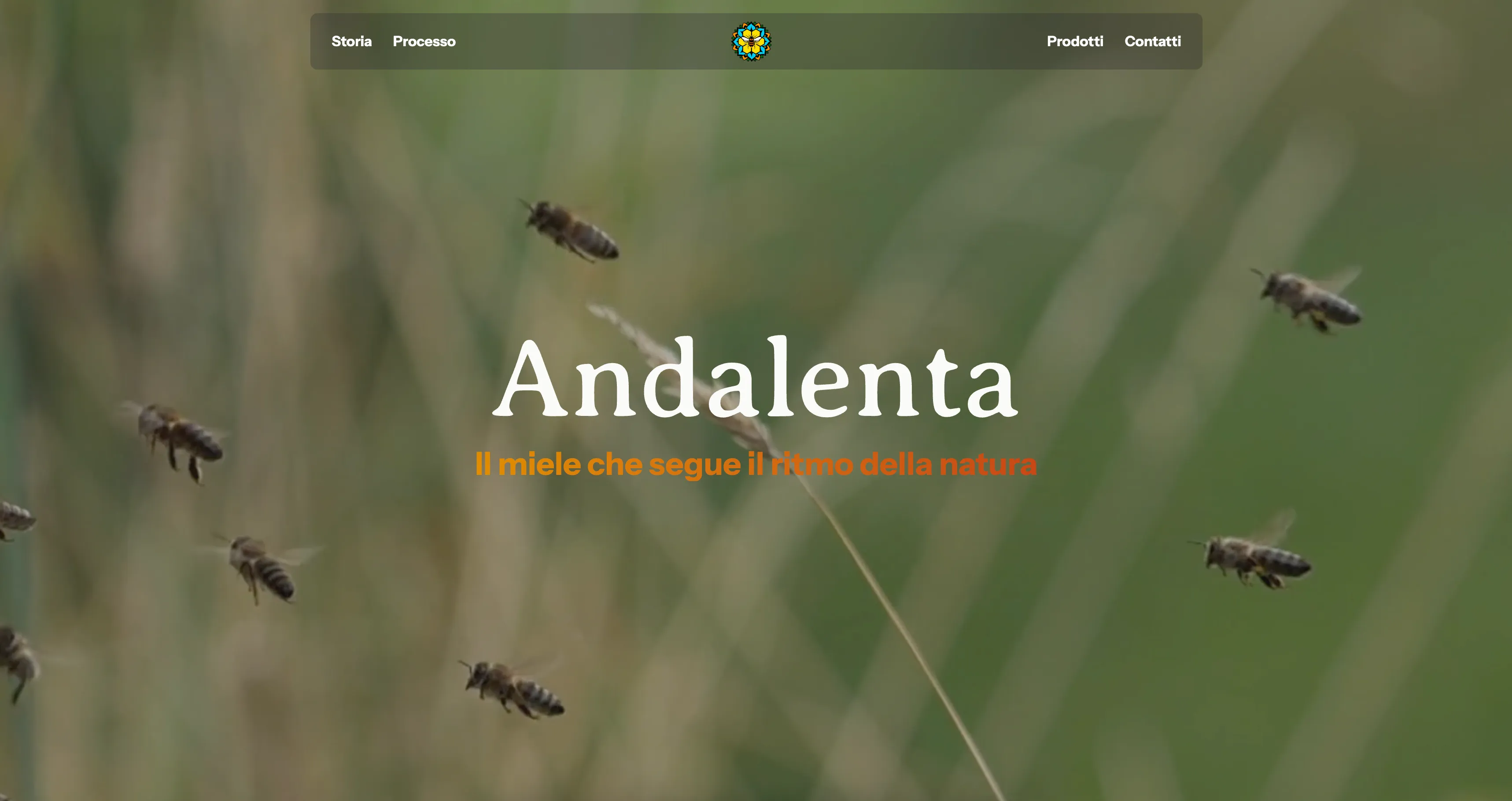 andalenta - biologic honey website