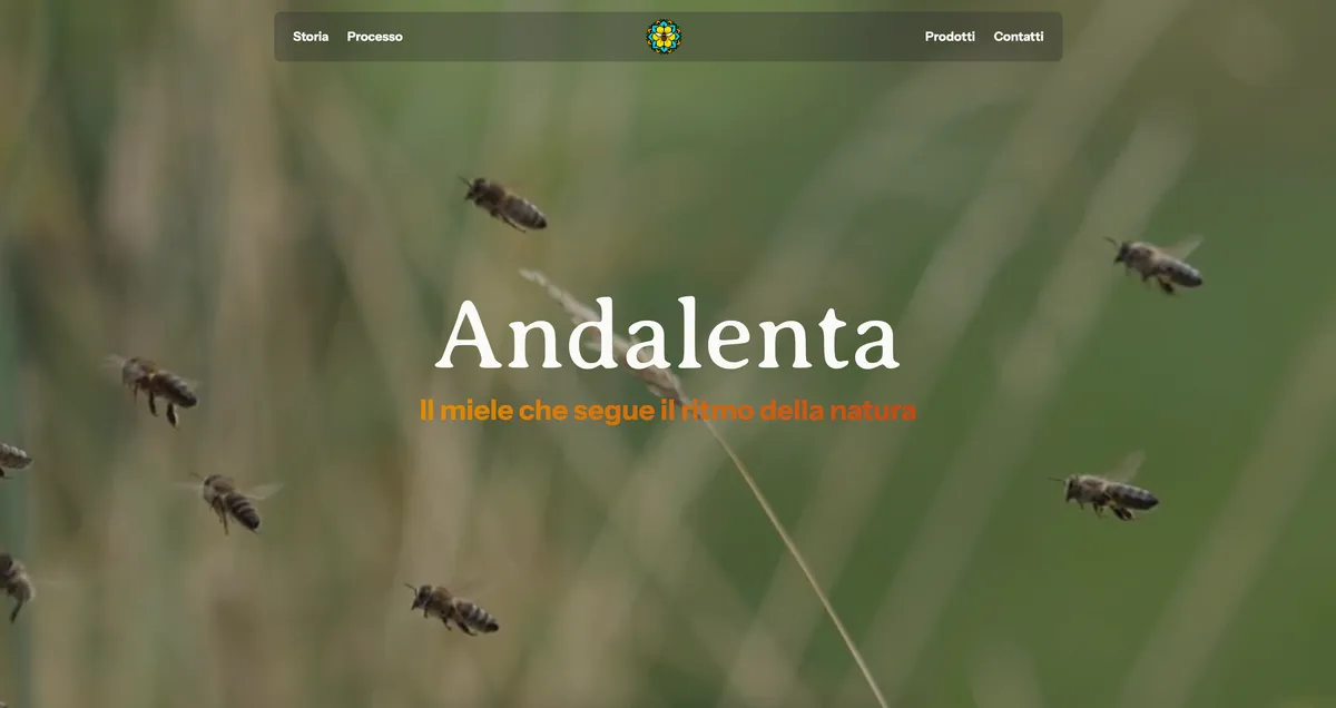 andalenta - biologic honey website